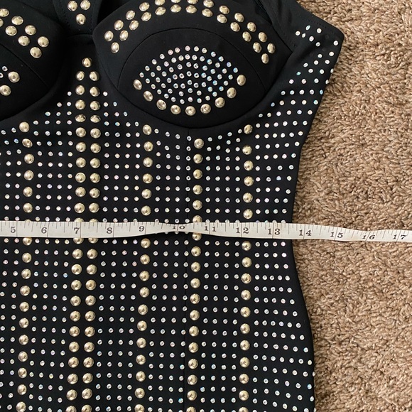 Dress | Evening Studded Midi-Dress - Picture 8 of 11